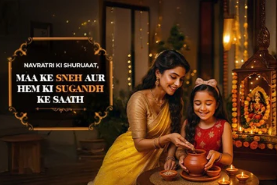 Celebrate the Divine Spirit of Navratri with HEM’s Navratri Pooja Kit